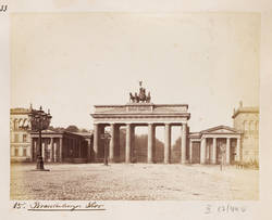 Brandenburger Tor von Westen