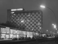 Berlin, Hotel Hilton (Nachts) 