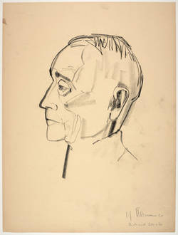 Porträt Richard Scheibe, 1961