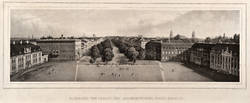 Panorama von Berlin, vom Brandenburger Thore gesehen.;