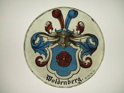 Wappenscheibe "Woldenberg"
