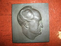 Bildnis des deutschen Schriftstellers und Dramatikers Gerhart Hauptmann (1862-1946)