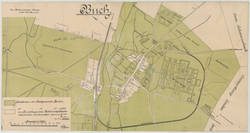 Plan von Buch. Zur Stadtverordneten-Vorlage  I. No. 3404 Kan. I 07;