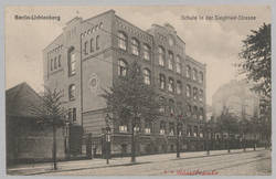 Schulgebäude der 6.Gemeindeschule in Berlin-Lichtenberg