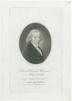 Friedrich Heinrich Alexander von Humboldt, Königl:Preuss:Oberbergrath