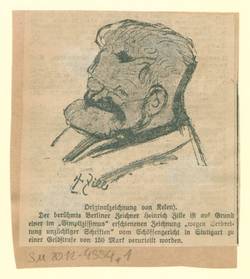 Biographie über Heinrich Zille