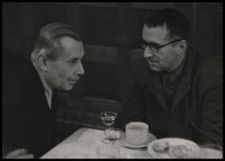 Herbert Ihering und Bertolt Brecht
