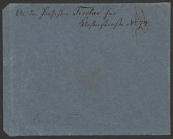 Briefumschlag mit königlichem Siegel;