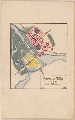 Berlin und Kölln um 1120.;