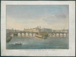 Vue du Pont Neuf et de la Cité prise de la Galerie d´Apollon;