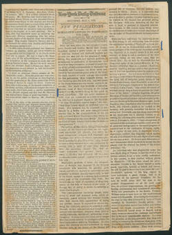 New-York Daily Tribune, Saturday, May 5, 1860: New Publications: Humboldt´s letters to Varnhagen von Ense.