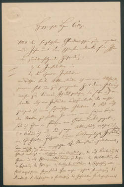 Andreas Heinrich August Julius Muenter, Brief