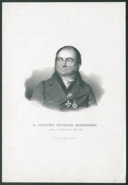 Dr: Sigismung Friderich Hermbstaedt, geboren zu Erfurt am 14. April 1760.