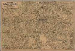 SCHWARZ  Stadtplan von Berlin  1 : 25 000;