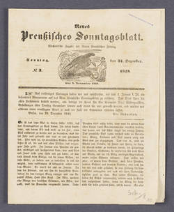 "Neues Preußisches Sonntagsblatt. No. 3."