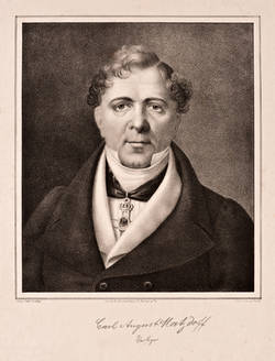 Porträt Carl August Matzdorff, Verleger