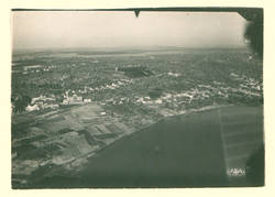 Luftaufnahme Werder mit Havel und Bismarckhöhe