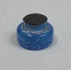 Miniatur-Flakon in blau