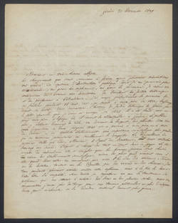 Alphonse Louis Pierre Pyrame de Candolle, Brief;