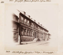 Das Gebäude der Französischen Gemeinde, Niederlagstraße 3-1