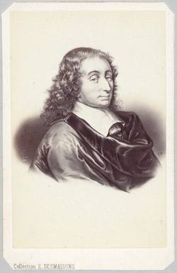 Blaise Pascal, Philosoph, Mathem. u. Phys. zu Paris.;