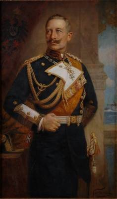 Bildnis Wilhelm II. in Admiralsuniform;