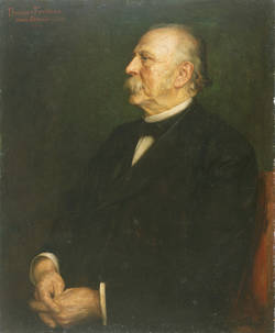 Bildnis Theodor Fontane;