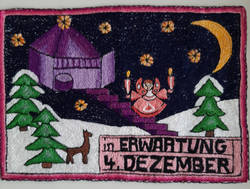 Weihnachtsbild 4. Dezember 1963