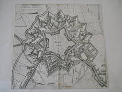 Grundriß der Citadele Lille 1708 (Belagerung von Lille)