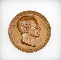 Medaille Alexander von Humboldt auf sein Werk Kosmos;