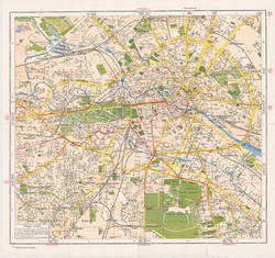 Shell Stadtkarte Nr. 1 BERLIN