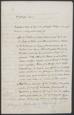 Julius Wilhelm Albert Wigand, Brief
