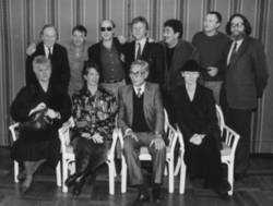 IFF 1982. Die internationale Jury. Dr. Guglielmo Biragh, Ellen Burstyn