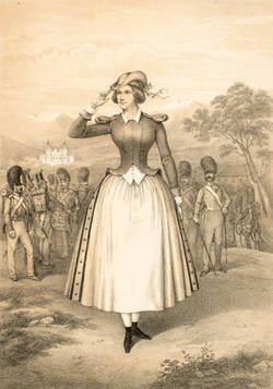 Jenny Lind als Tochter des Regiments