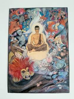 Die Versuchung des Buddha (1. Fassung), um 1910/14