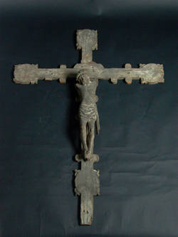 Kruzifix aus der Kirche in Rüdnitz