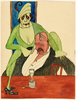 Betrunkener Freier, zw. 1908-1914