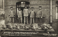 Die Opfer der Leipziger Löwenjagd am 19. Oktober 1913