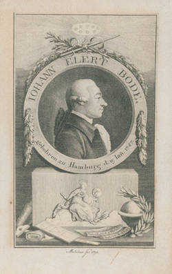 Johann Elert Bode. Geboren zu Hamburg d. 19. Jan. 1747