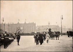 Parade am Lustgarten mit Otto Fürst von Bismarck