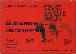 8. Sinfoniekonzert Staatskapelle Berlin