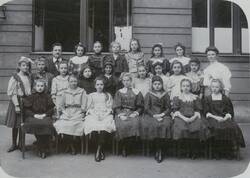 Mädchenklasse einer Berliner Schule