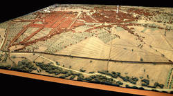 Modell der Haupt- und Residenzstadt Berlin um 1750;