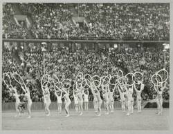 "Abendliche Großveranstaltung im Olympiastadion". Turnfest 1968