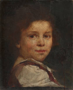 Bildnis eines unbekannten Kindes;