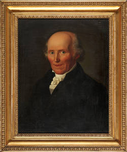 Bildnis Johann Georg Schauss (Großvater des Malers Ferdinand Schauss)