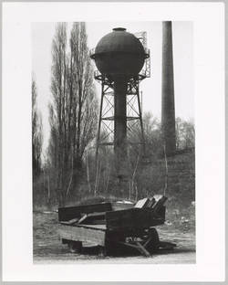 "Berlin, Areal des Anhalter Bahnhofs" (Wasserturm)
