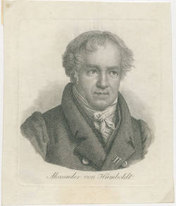 Alexander von Humboldt.