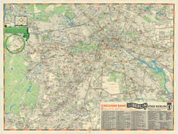 PLAN VON BERLIN (MAP OF-, PLAN DE-, PLANO DE BERLIN)