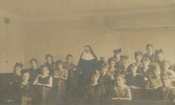 Mädchenklasse des Kathol. St. Ursula Gymnasiums